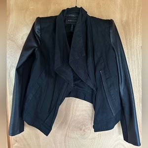 BCBG blazer moto jacket
